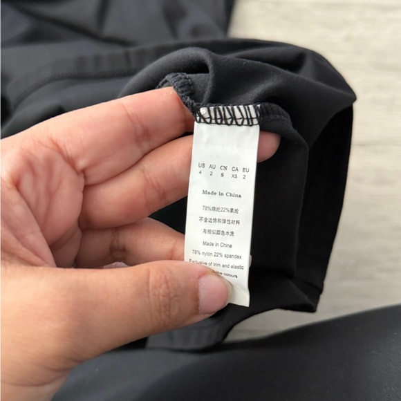 Qinsen NWT Black Mini dress - Picture 5 of 5